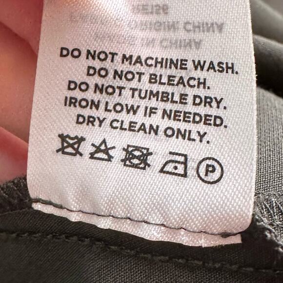 The Reset R Label Hunter Green High Rise Skinny Stretch Dress Pants Trousers XS - Picture 12 of 12